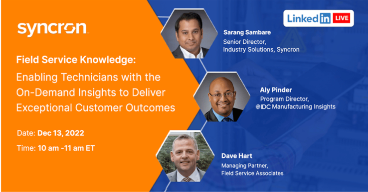 Syncron Field Service Knowledge Executives