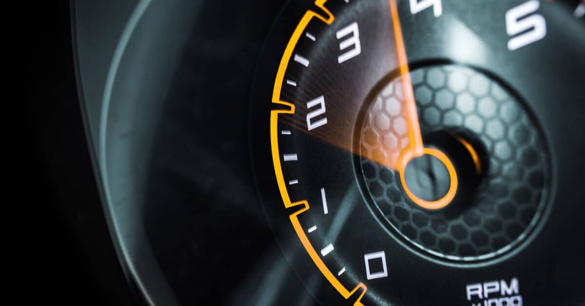 car engine revolutions