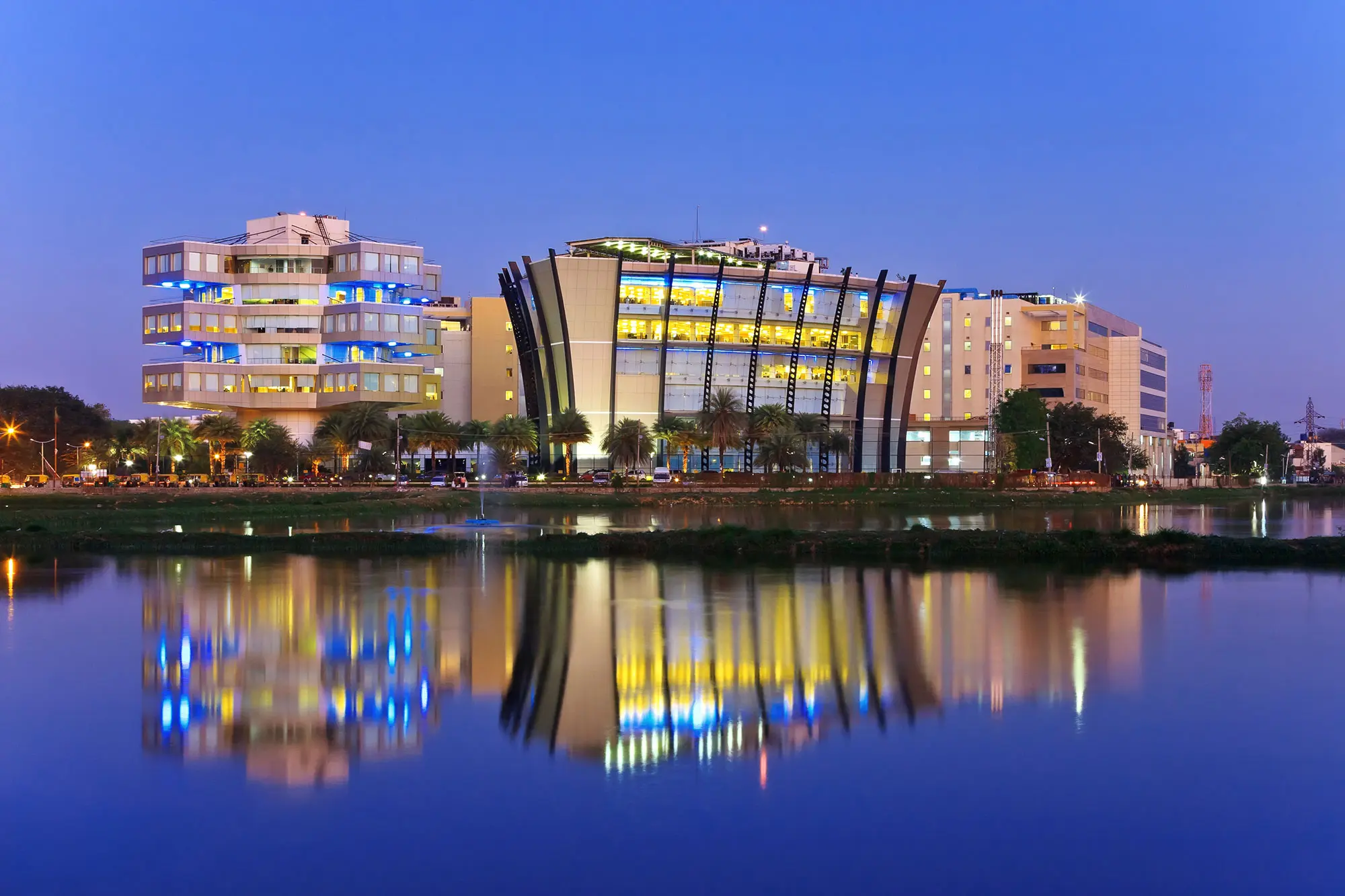 cityscape view of Bangalore