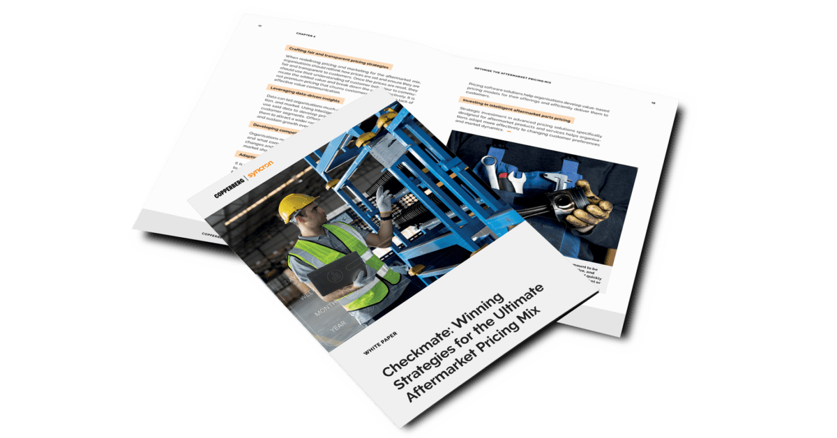 white paper talking about pricing mix